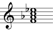 kleiner Mollsubdominant-Septakkord