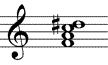 kleiner Mollsubdominantnonakkord mit großer Septime